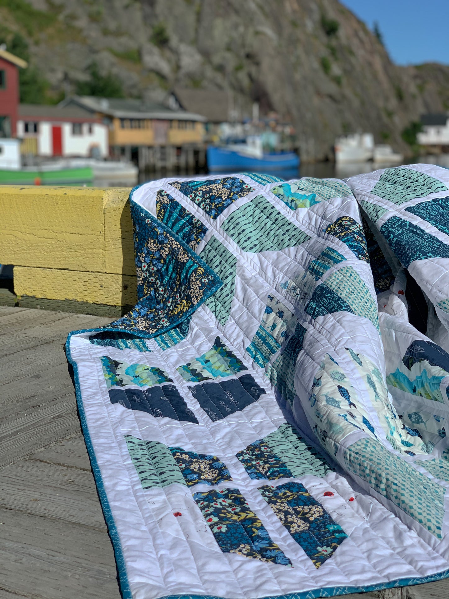 Lake Life Tail Feather Quilt