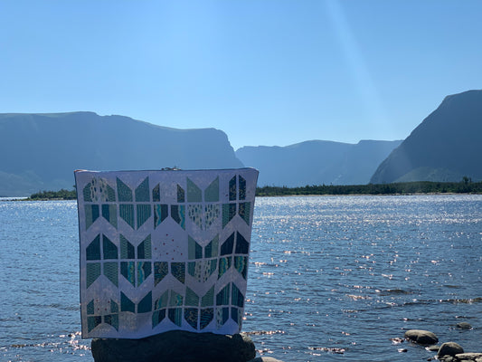 Lake Life Tail Feather Quilt